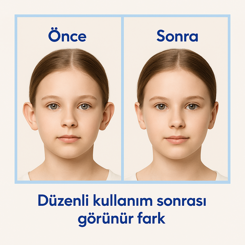 EARLAST™ Kulak Bandı (20 Adet 5-6 Ay Kullanım İçin Uygun)